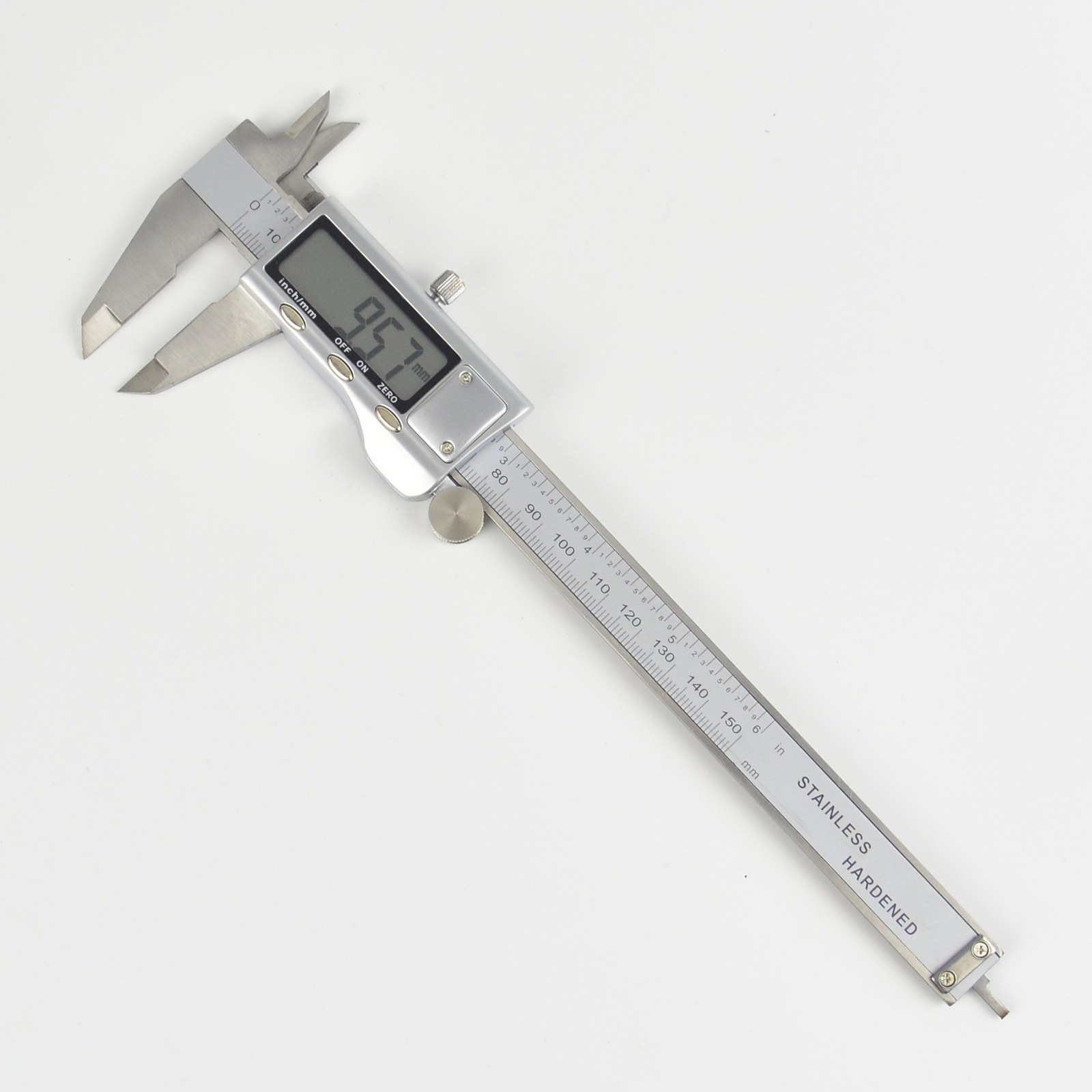 Digital caliper — battery-powered measuring instrument