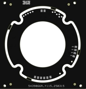 AFEA1001 inductive sensing coil board