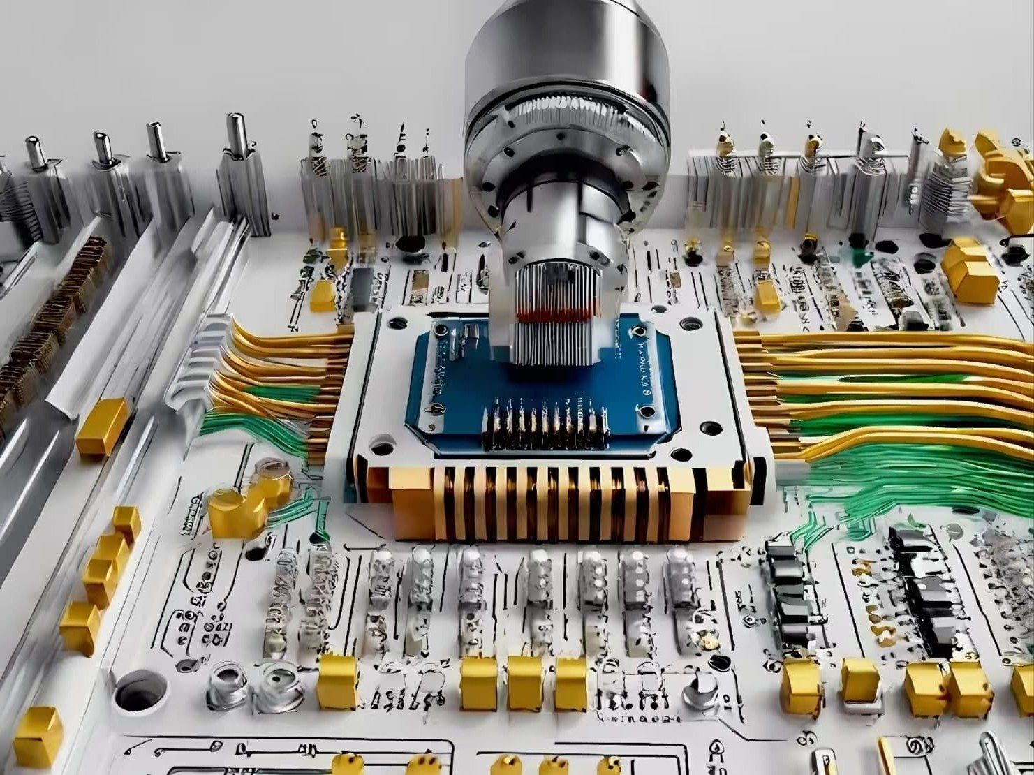 RM encoder coupled to drive electronics — AFEA1001 technology